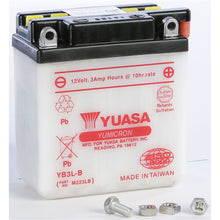 Yuasa Battery YB3L-B Conventional electrolyte Sold Separately YUAM223LB_195677