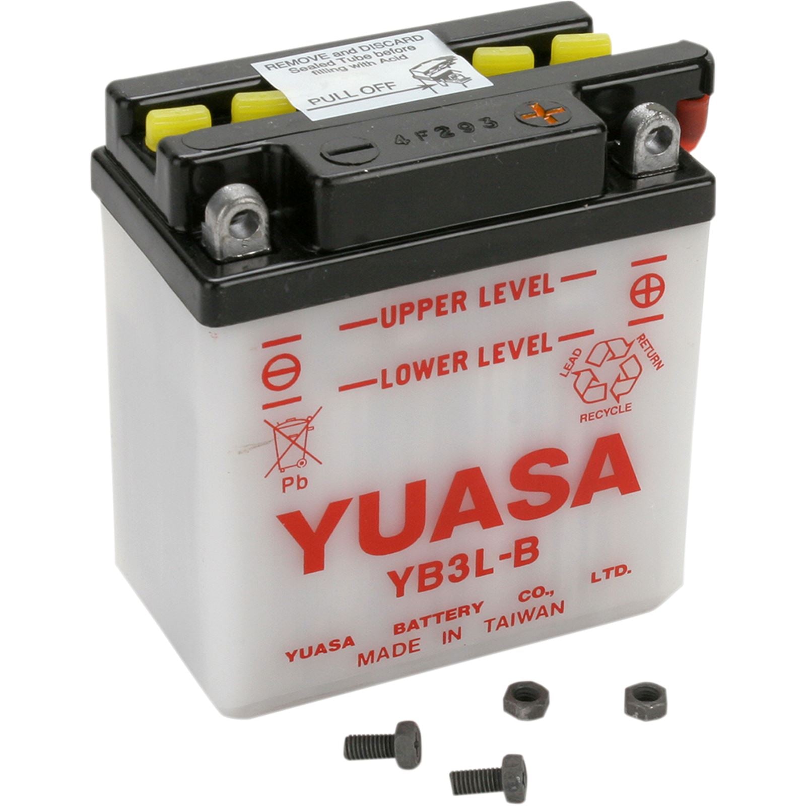 Yuasa Battery YB3L-B Conventional electrolyte Sold Separately YUAM223LB_501514