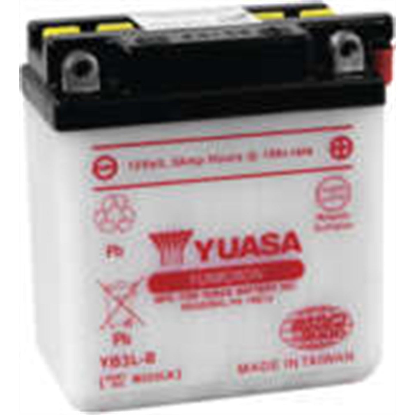 Yuasa Battery YB3L-B Conventional electrolyte Sold Separately YUAM223LB_195678