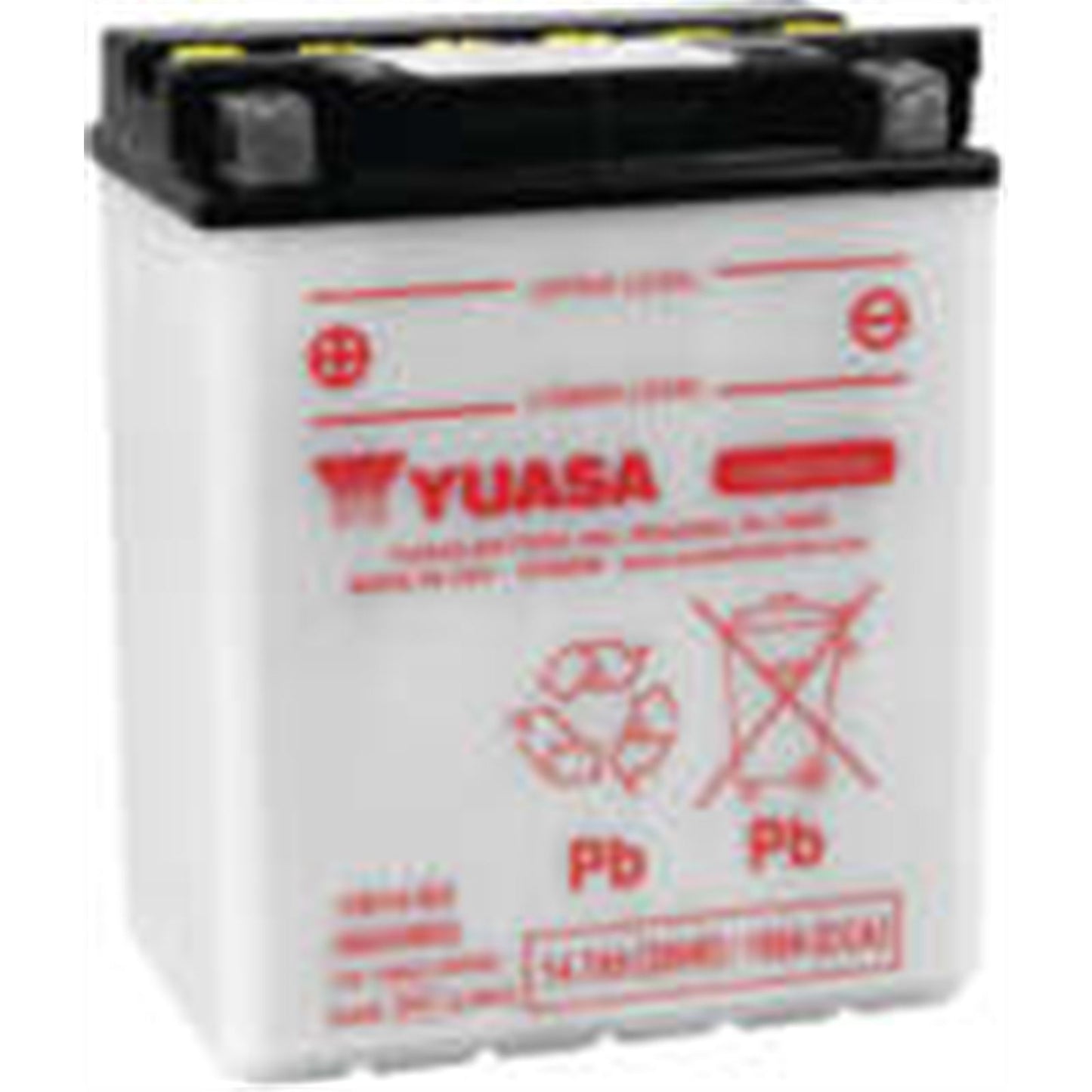 Yuasa Battery YB14-B2 Conventional electrolyte Sold Separately YUAM224B2_195680