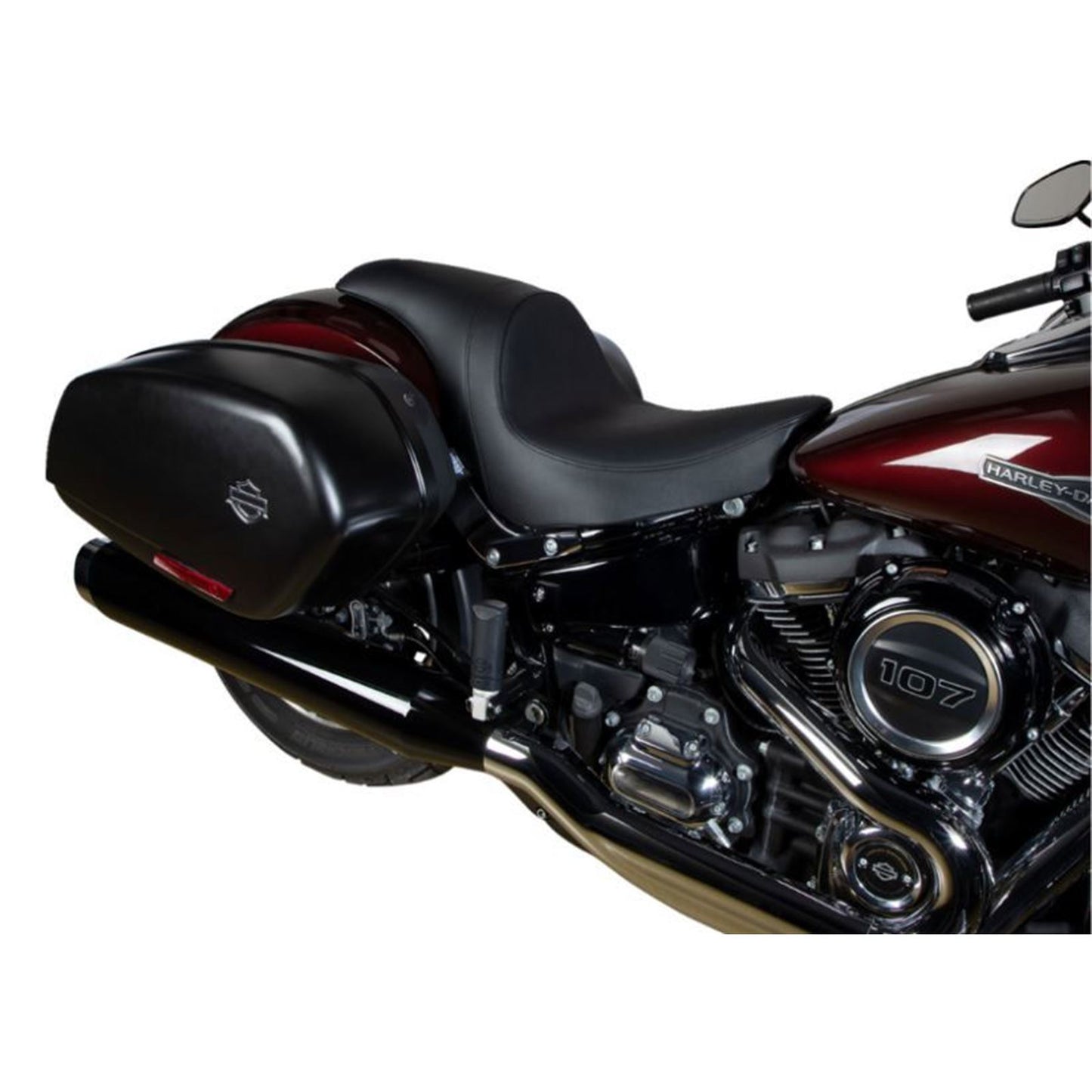 Drag Specialties Predator Seat - Smooth - Vinyl - FLSB/FXLR '18-'21 0802-1516_1215886