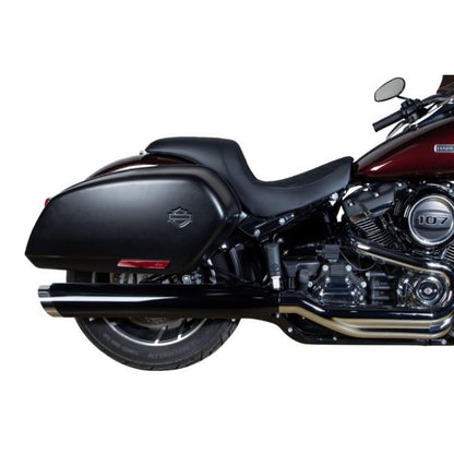 Drag Specialties Predator Seat - Diamond - Black Stitching - Vinyl - FLSB/FXLR '18-'21 0802-1517_1215889