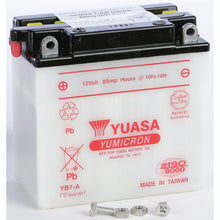 Yuasa Battery YB7-A Conventional electrolyte Sold Separately YUAM227AY_195687