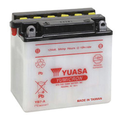 Yuasa Battery YB7-A Conventional electrolyte Sold Separately YUAM227AY_591031