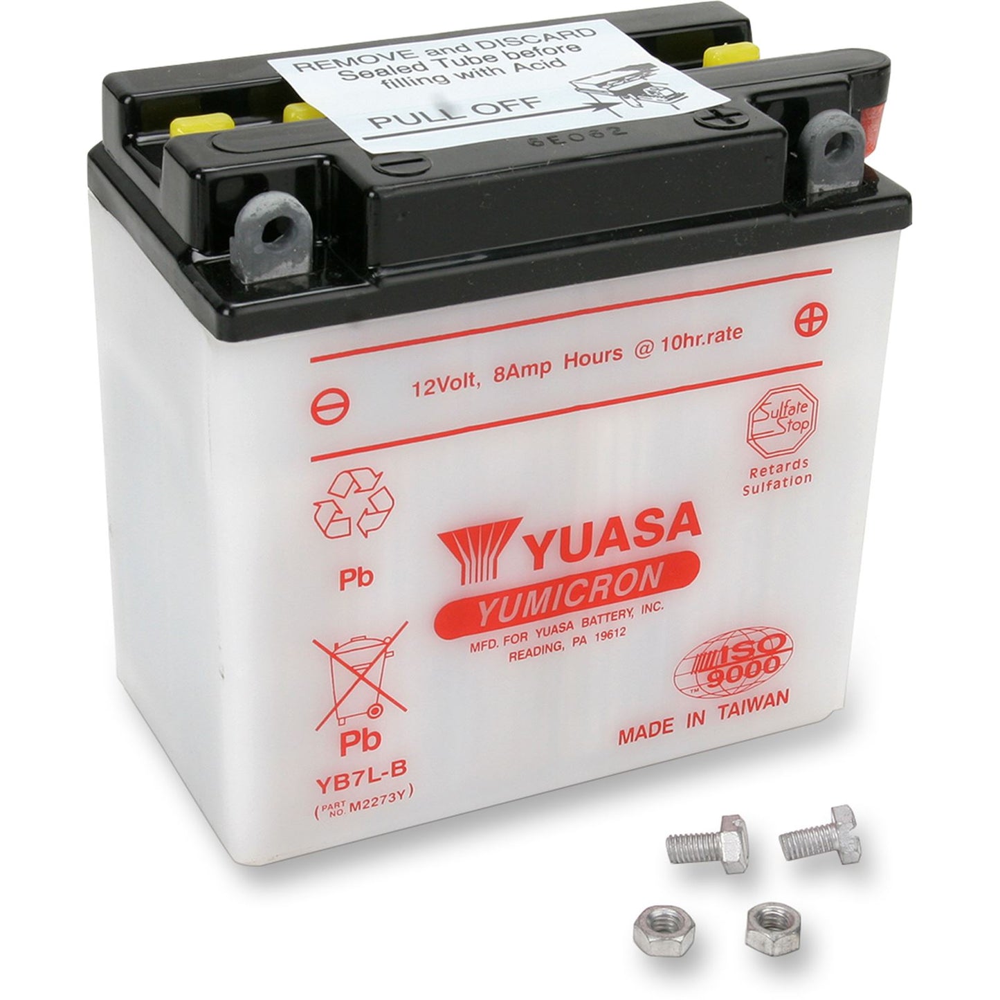 Yuasa Battery YB7L-B Conventional electrolyte Sold Separately YUAM2273Y_501523