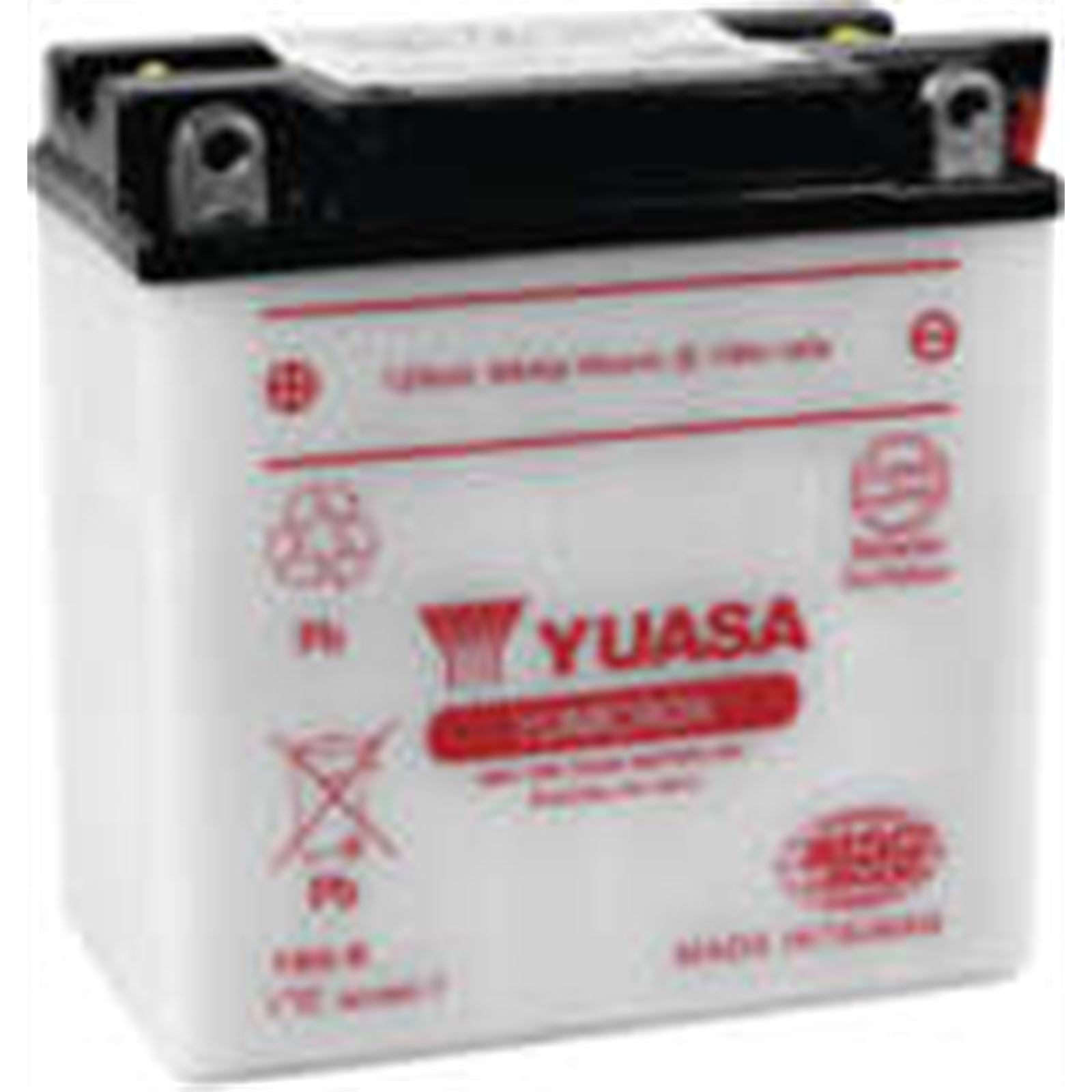 Yuasa Battery YB9-B Conventional electrolyte Sold Separately YUAM229BY_195693