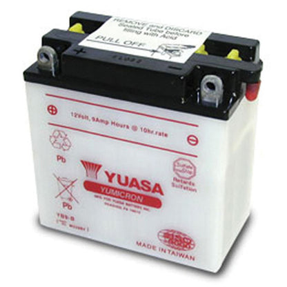 Yuasa Battery YB9-B Conventional electrolyte Sold Separately YUAM229BY_591034
