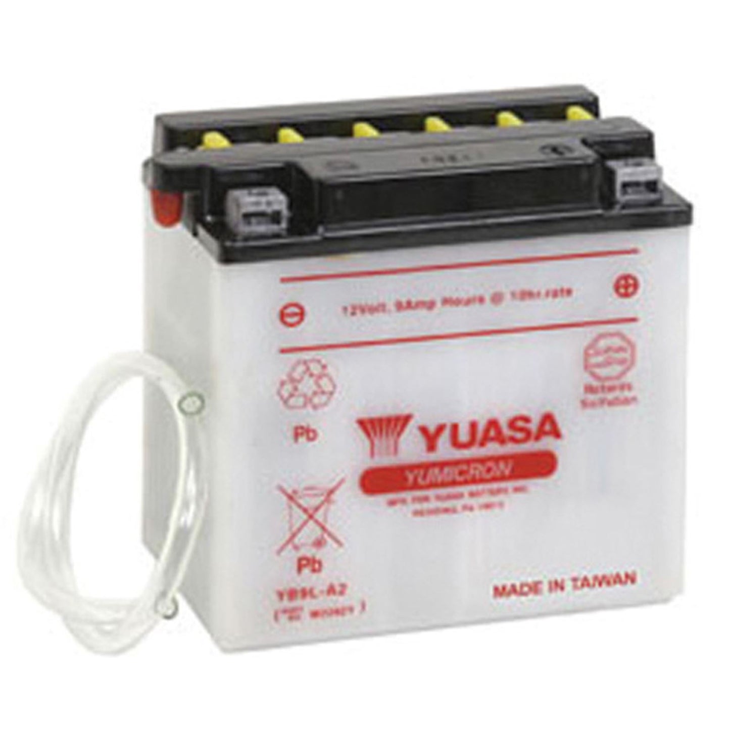 Yuasa Battery YB9L-A2 Conventional electrolyte Sold Separately YUAM2292Y_591036