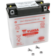 Yuasa Battery YB9L-B Conventional electrolyte Sold Separately YUAM229LY_501527