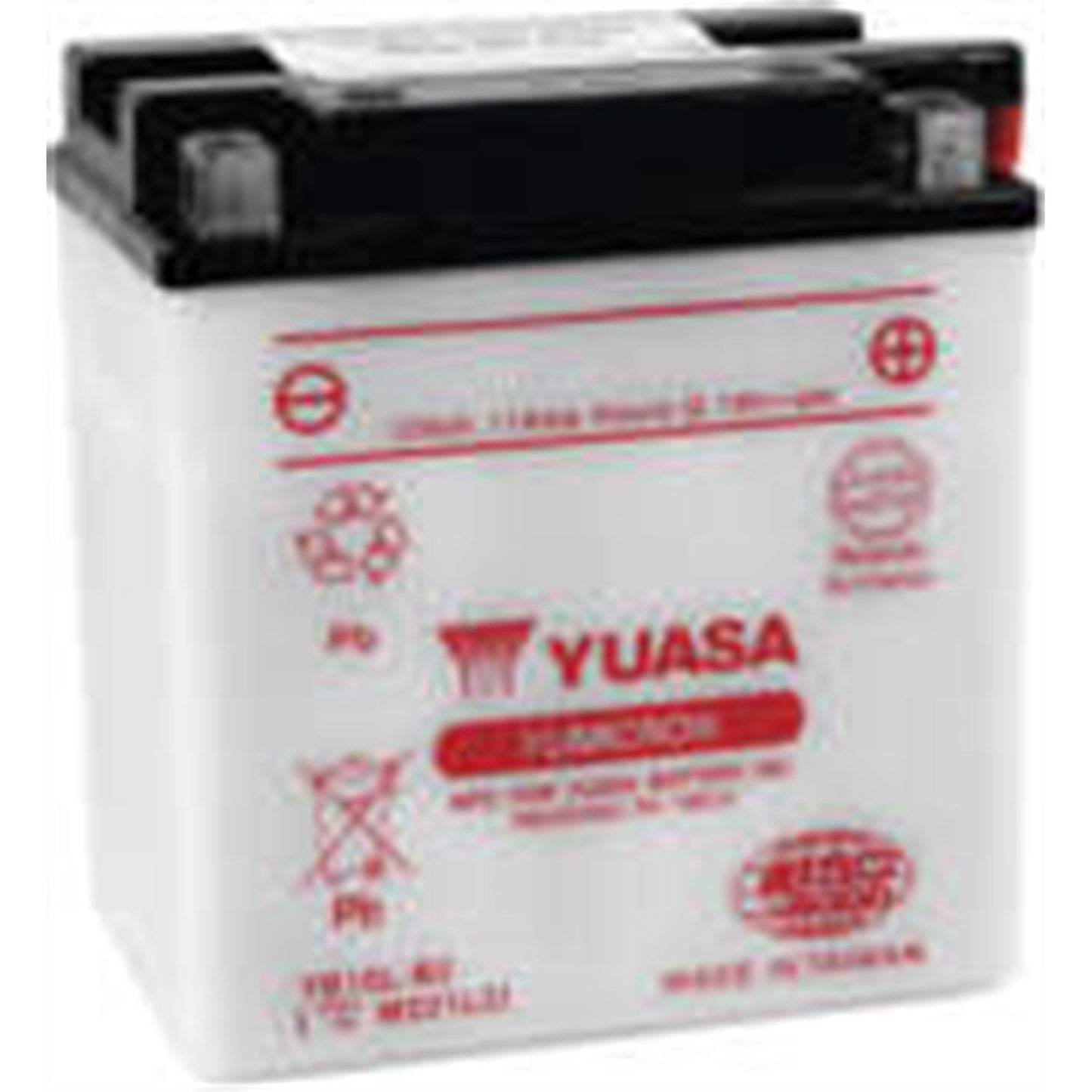 Yuasa Battery YB10L-B2 Conventional electrolyte Sold Separately YUAM221L2_195703