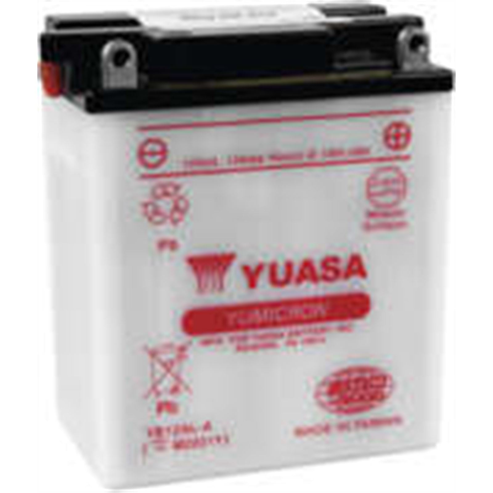 Yuasa Battery YB12AL-A Conventional electrolyte Sold Separately YUAM2221Y_195707