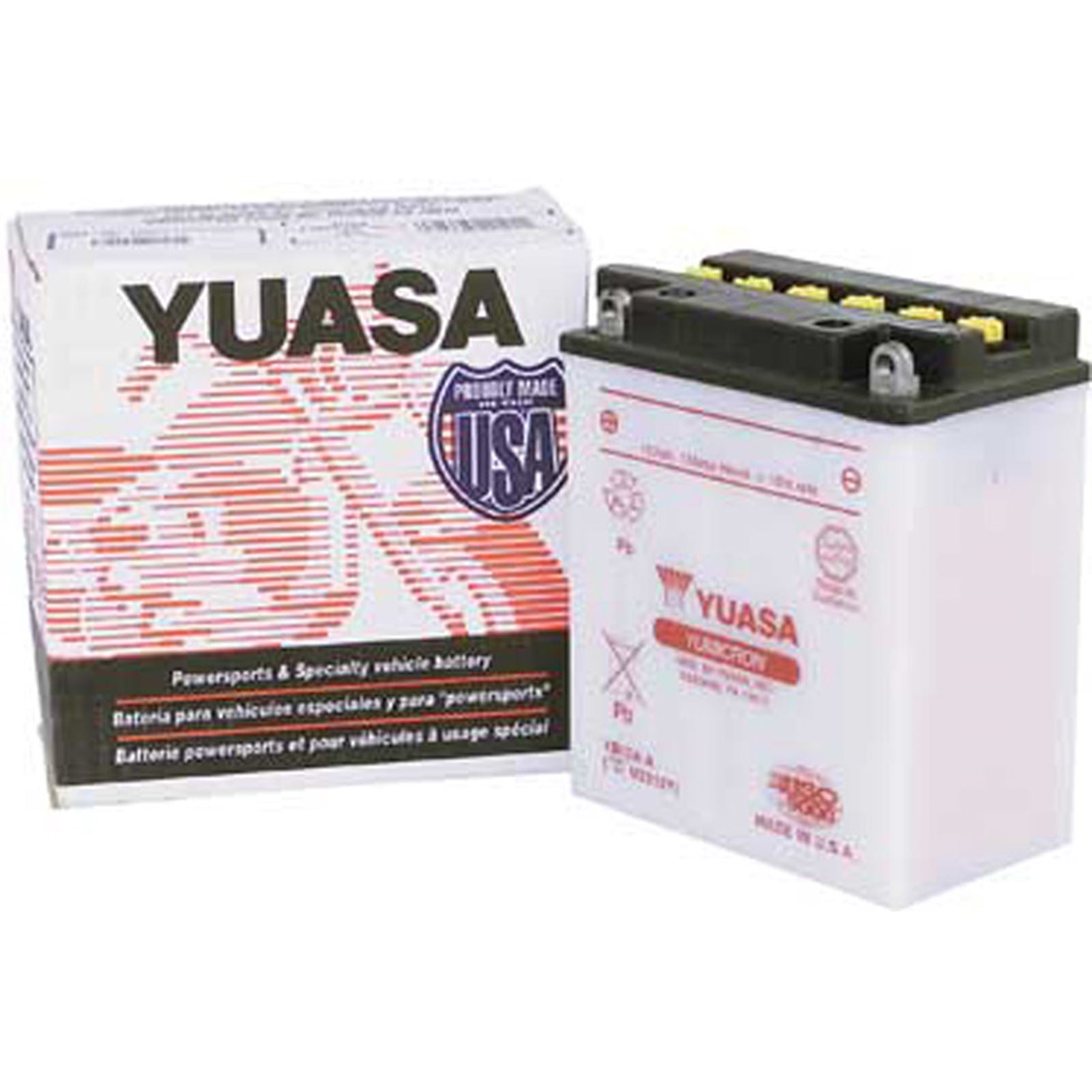 Yuasa Battery YB12C-A Conventional electrolyte Sold Separately YUAM222CA_591044