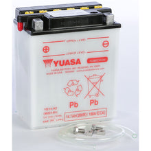 Yuasa Battery YB14-A2 Conventional electrolyte Sold Separately YUAM2214H_195712