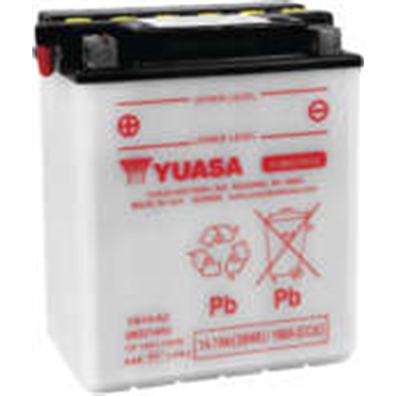 Yuasa Battery YB14-A2 Conventional electrolyte Sold Separately YUAM2214H_195713