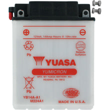 Yuasa Battery YB14A-A1 Conventional electrolyte Sold Separately YUAM224A1_501486