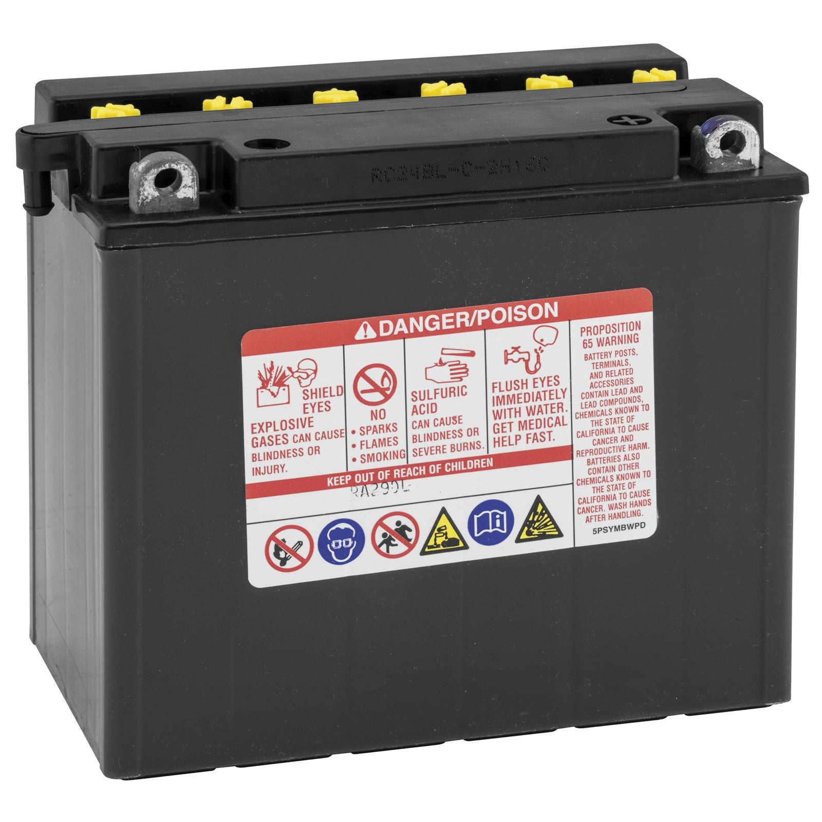 Yuasa Battery YB16HL-A-CX Conventional electrolyte Sold Separately YUAM2H16C_195731