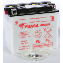 Yuasa Battery YB18L-A Conventional electrolyte Sold Separately YUAM2218L_195735