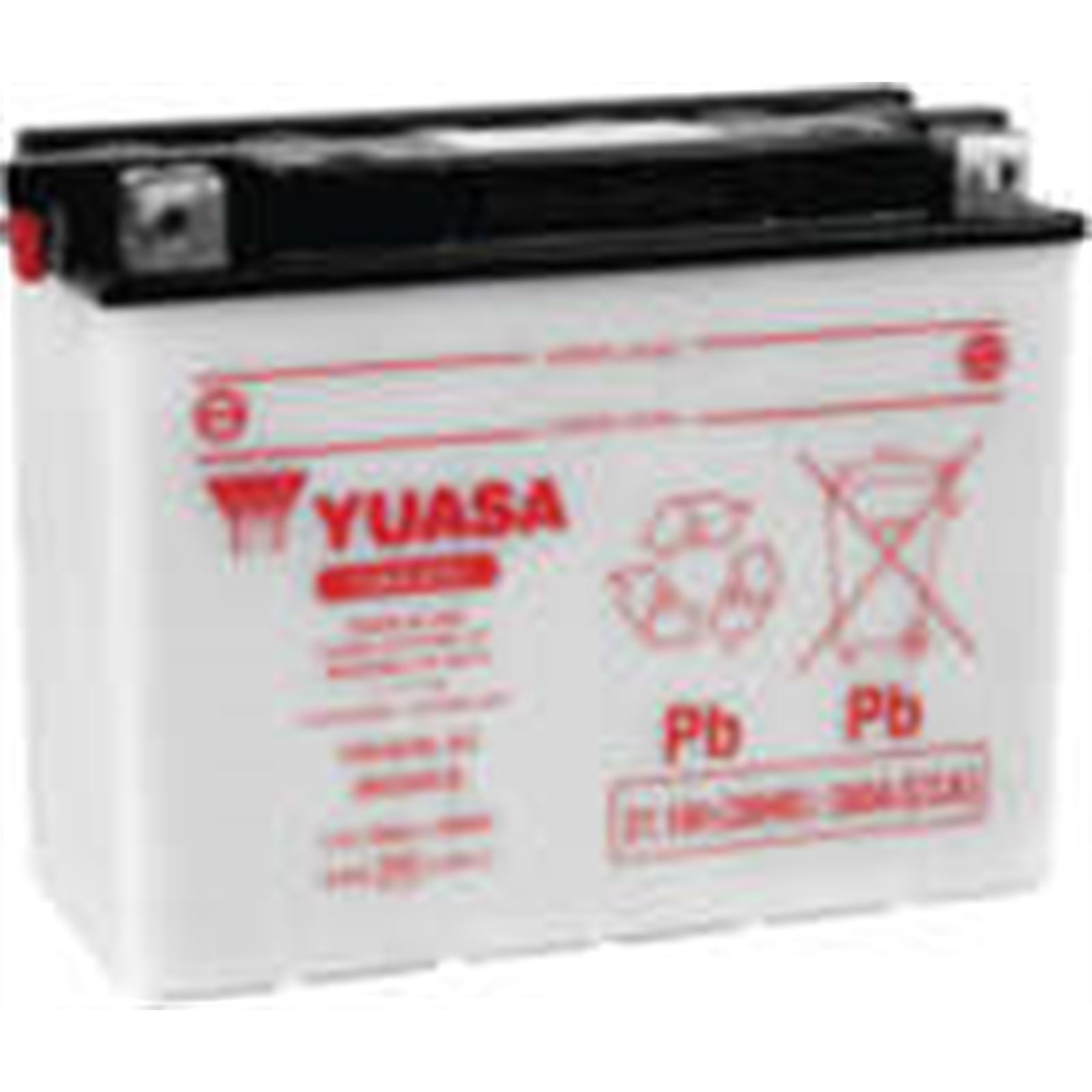 Yuasa Battery Y50-N18L-A3 Conventional electrolyte Sold Separately YUAM228A3_195747