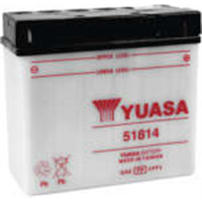 Yuasa Battery 51814 Conventional electrolyte Sold Separately YUAM2219B_195751
