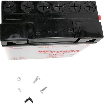 Yuasa Battery 51814 Conventional electrolyte Sold Separately YUAM2219B_501407