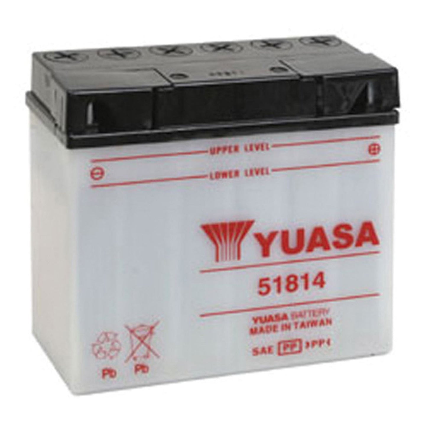 Yuasa Battery 51814 Conventional electrolyte Sold Separately YUAM2219B_591064