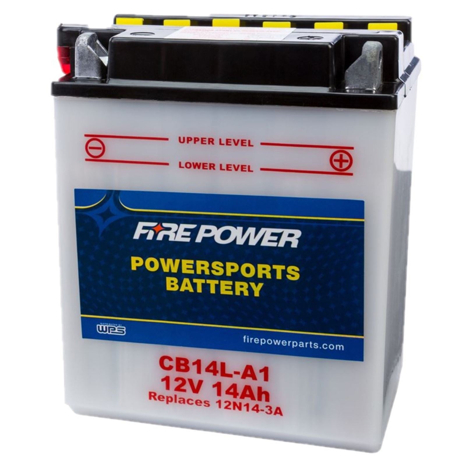 Fire Power Battery with Electrolyte CB14L-A1 - 12V Heavy Duty CB14L-A1_1523924