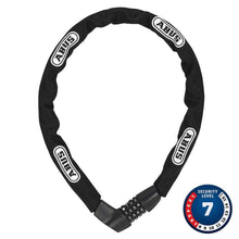 ABUS Tresor 1385 Chain with Combination Lock - 7mm x 110cm - Black [MPN: 48628]_1161593