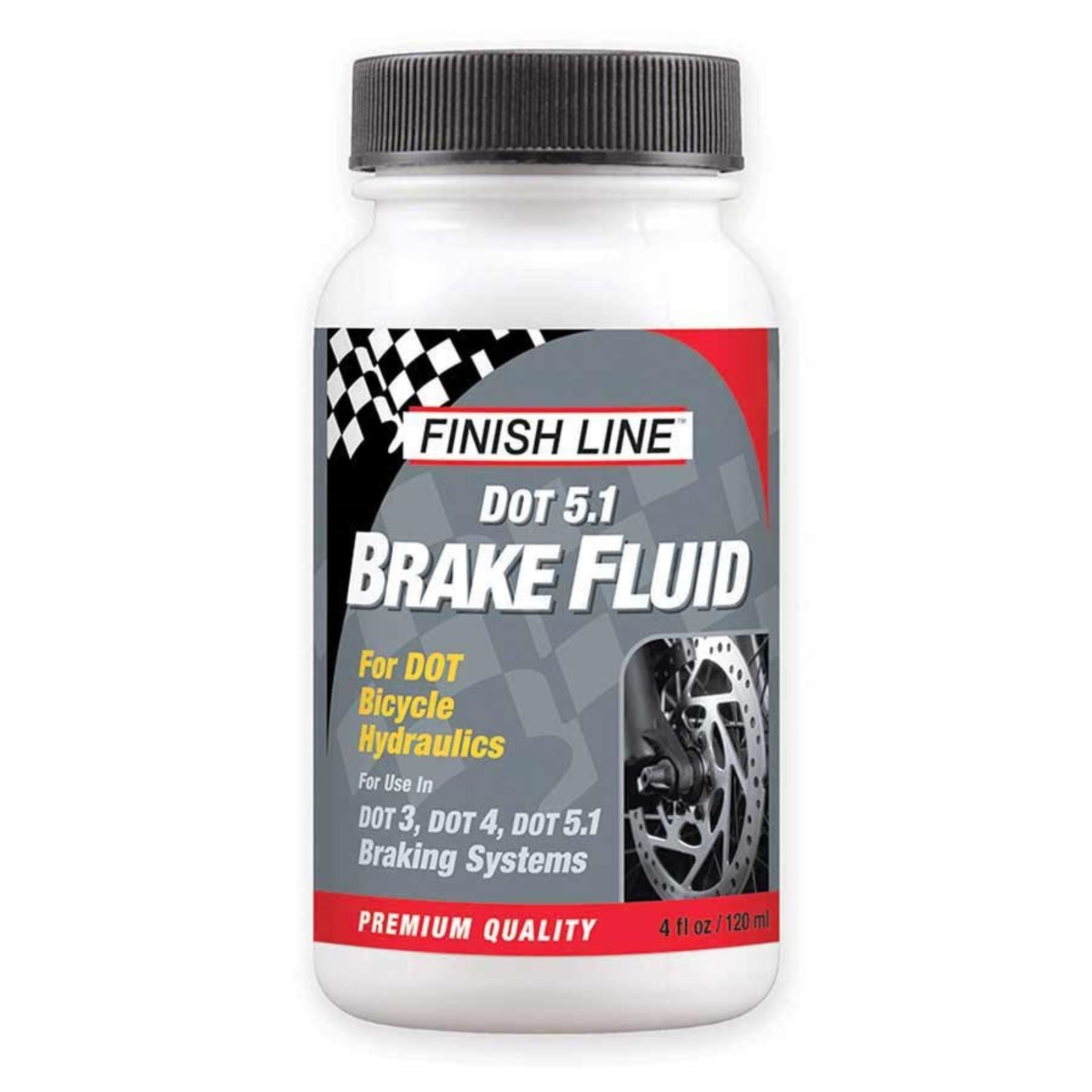 Finish Line Brake Fluid - DOT 5.1 4oz - Compatible With DOT 3 & 4 [MPN: BD0040101]_1161662