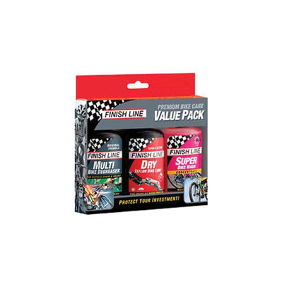 Finish Line Premium Bike Care 3 Pack (Value Pack) [MPN: TEB040101]_1161664