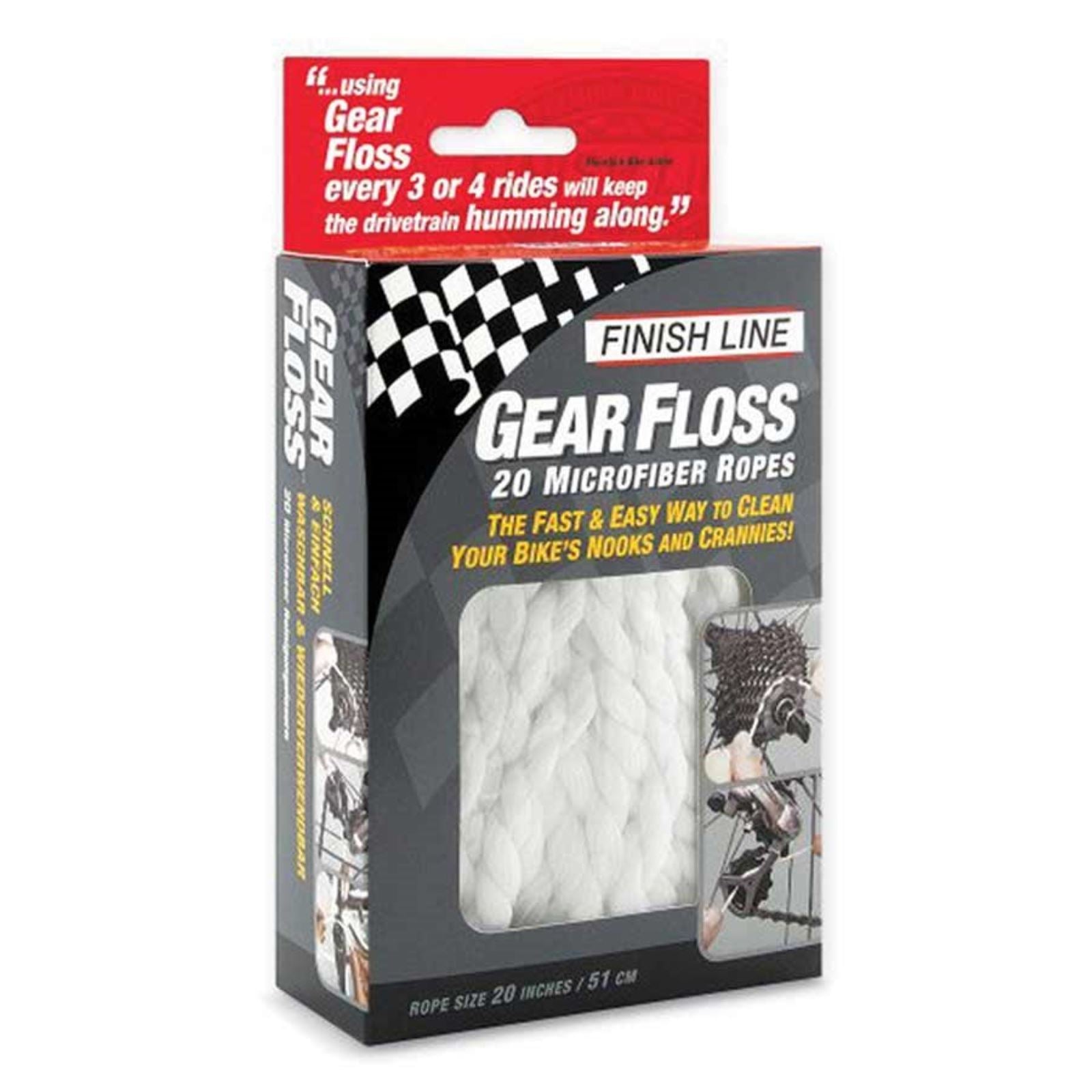 Finish Line Gear Floss - 20-Pack [MPN: GF0200101]_1161643