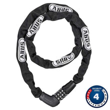 ABUS Steel-O-Chain 5805C Chain with Combination Lock - 5mm x 110cm - Black [MPN: 724985]_1161640