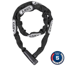 ABUS Steel-O-Chain 5805K Chain with Key Lock - 5mm x 75cm - Black [MPN: 712050]_1161619