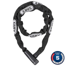ABUS Steel-O-Chain 5805K Chain with Key Lock - 5mm x 110cm - Black [MPN: 724930]_1161620