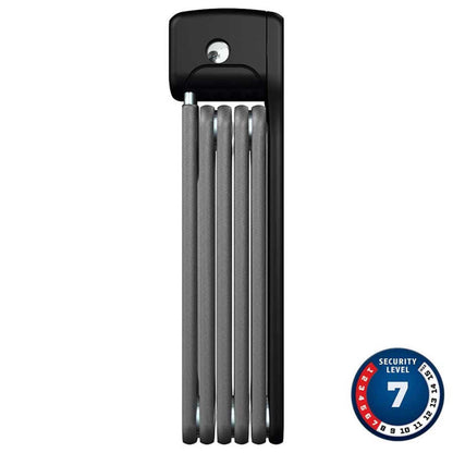 ABUS Bordo Ugrip Lite 6055 Foldable Lock with Key Lock - 5mm x 85cm - Black [MPN: 78063]_1161624