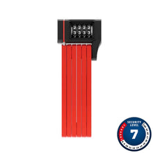 ABUS Bordo uGrip 5700C Folding Lock - Combination - 80cm - Red [MPN: 87794 0]_1161706