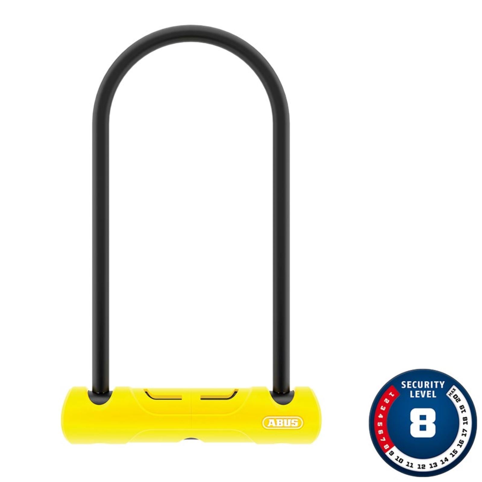 ABUS 402 U-Lock - Key - 170x230mm - Yellow - Standard [MPN: 867422]_1161709
