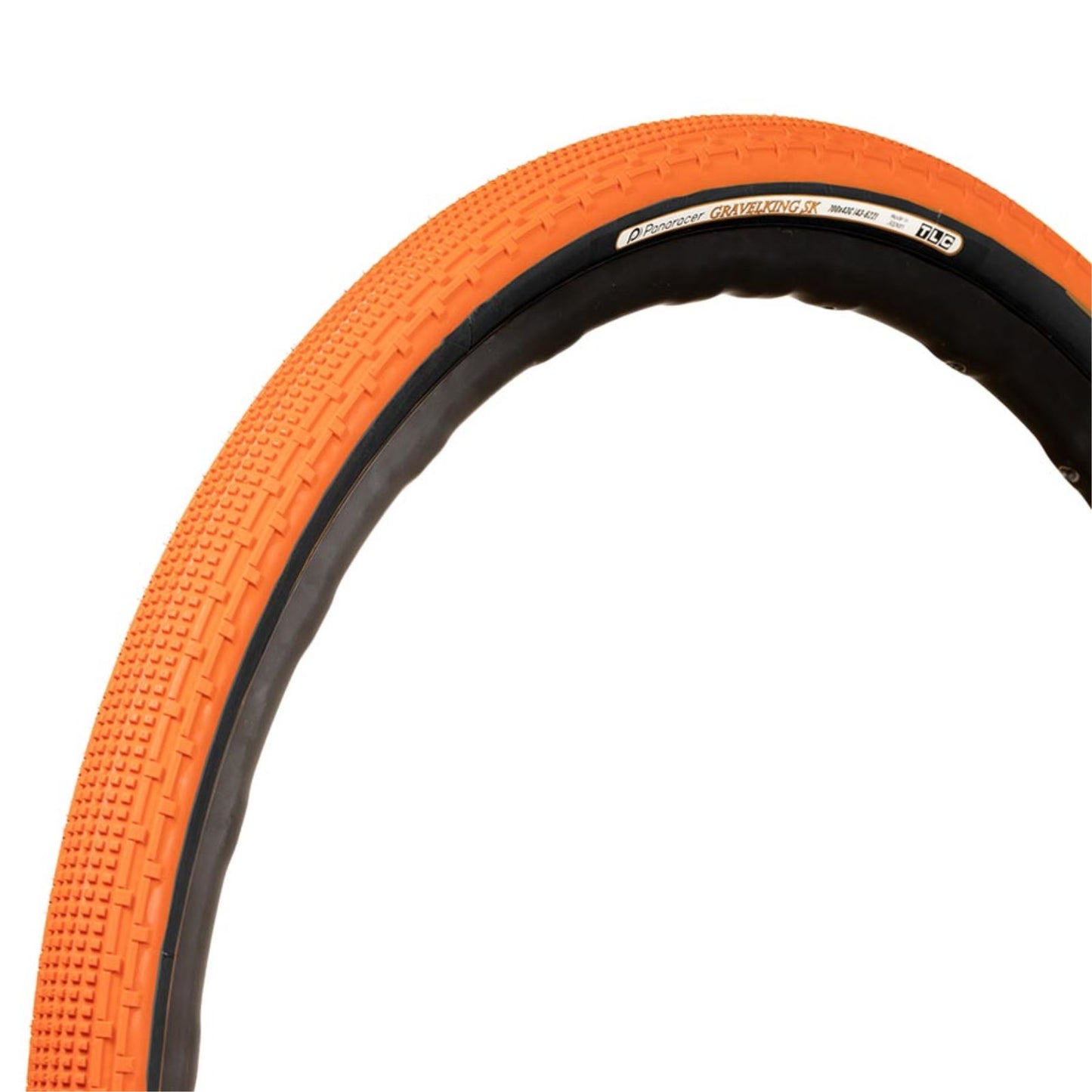 Panaracer Gravelking SS Gravel Tire - 700x32C - 126TPI - Orange CLOSEOUT [MPN: RF732-GK-SMS-IO-B]_1734766