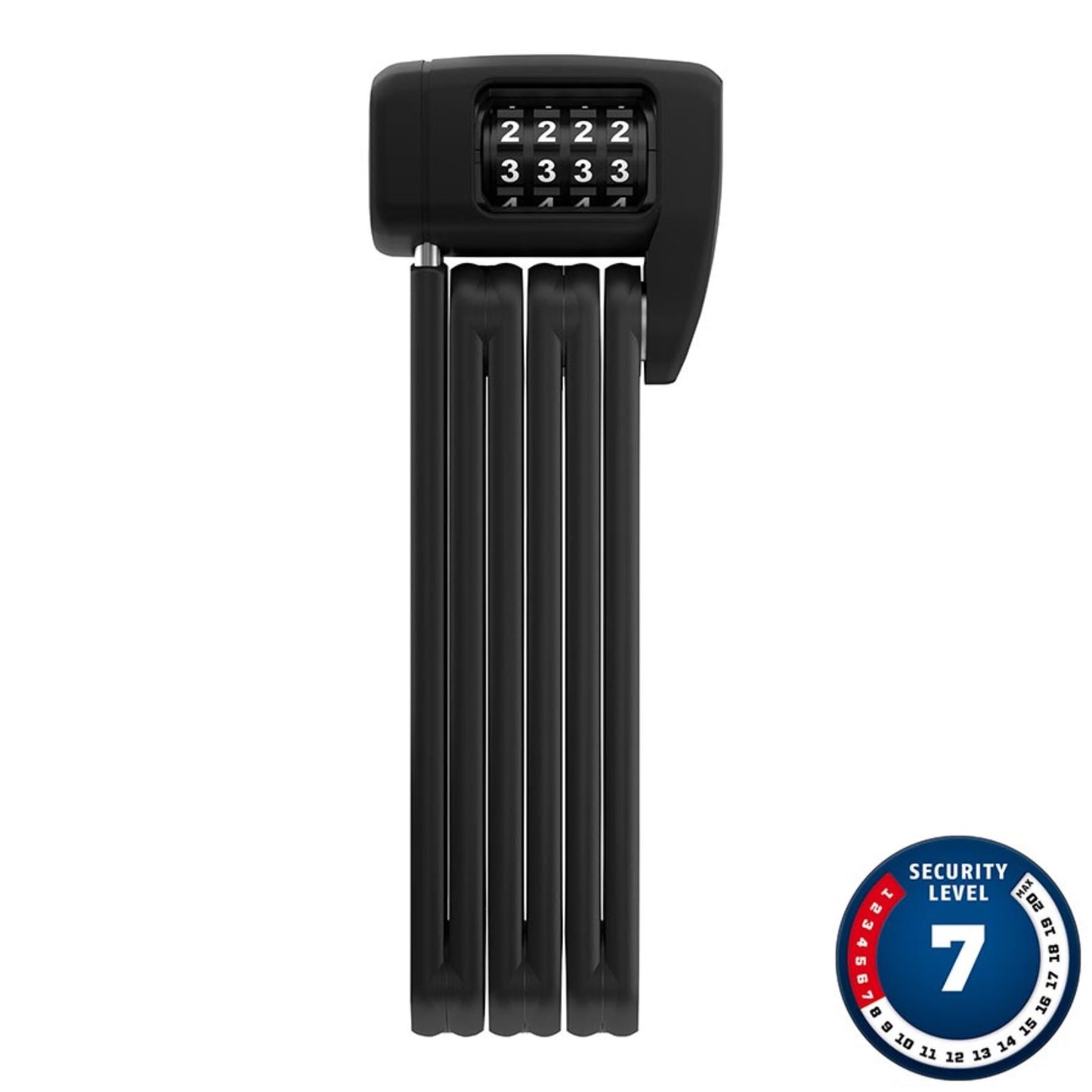 ABUS Bordo Lite 6055C Folding Lock Combination 85cm 5mm - Black [MPN: 62111]_1161729