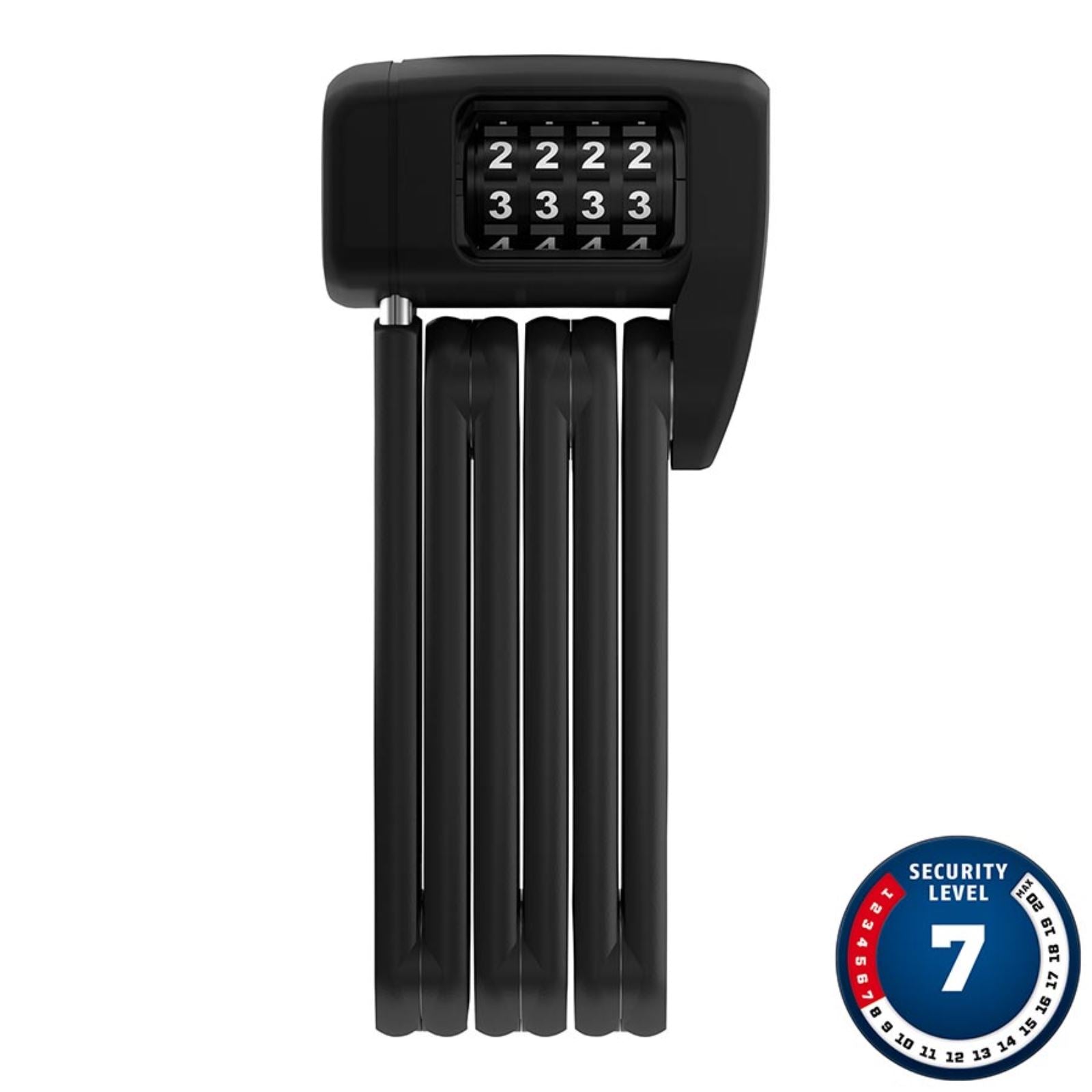 ABUS Bordo Lite Mini 6055C Folding Lock Combination - 60cm 5mm - Black [MPN: 62105]_1161730