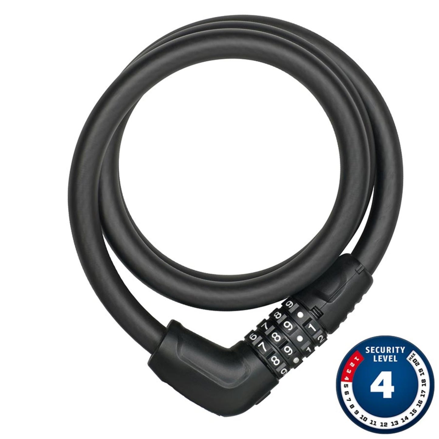 ABUS 6412C Cable Lock Combination - 12mm 85cm - Black [MPN: 40808]_1161737