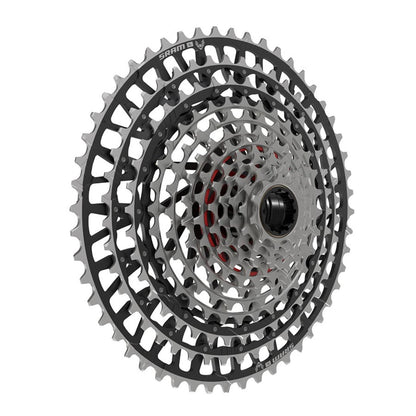 SRAM XS-1299 XX Eagle SL T-Type Cassette - Silver/Black - Speed: 12 [MPN: 00.2418.124.000]_1161919
