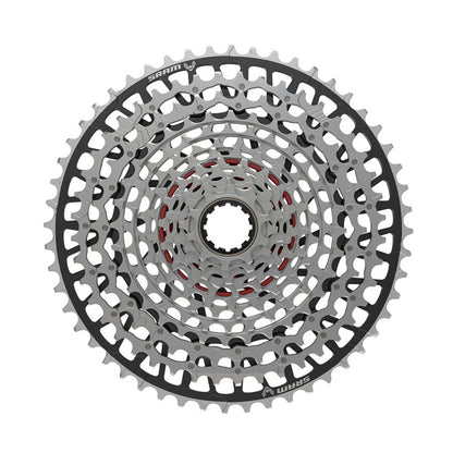 SRAM XS-1297 XX Eagle T-Type Cassette - Silver/Black - Speed: 12 [MPN: 00.2418.125.000]_1161920