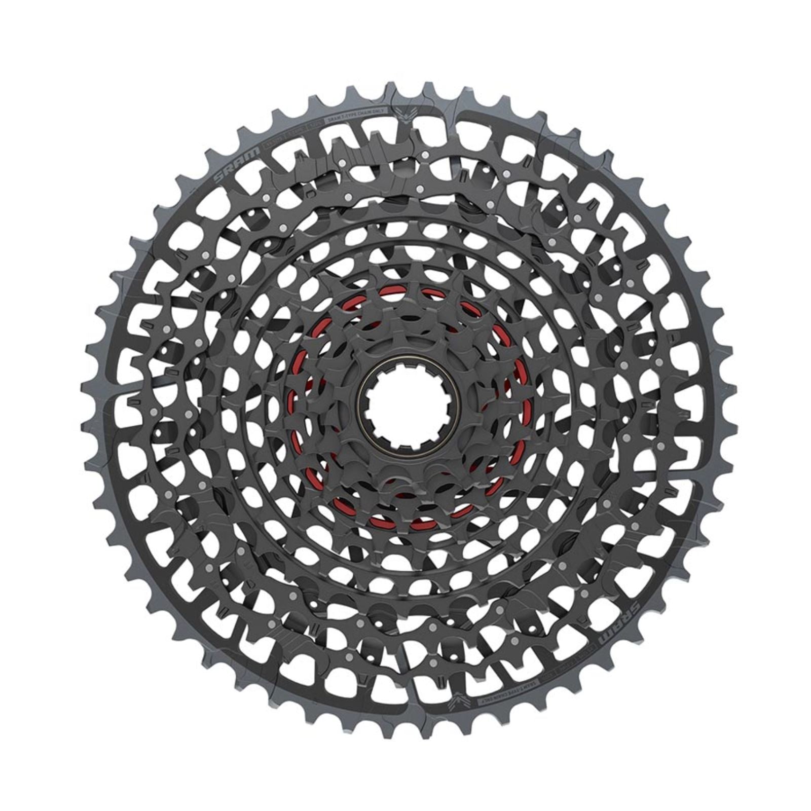 SRAM XS-1295 X0 Eagle T-Type Cassette - Black - Speed: 12 [MPN: 00.2418.126.000]_1161922