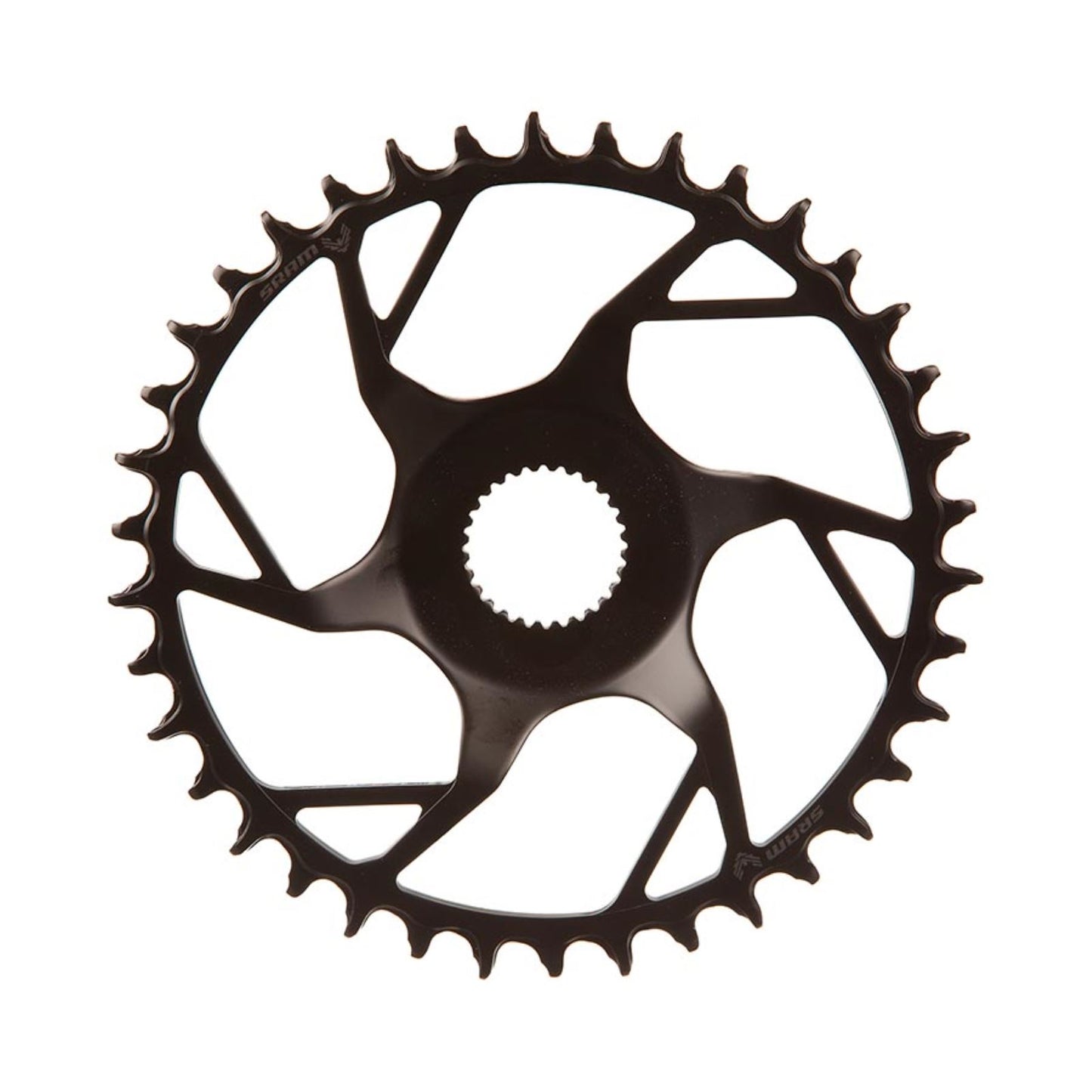 SRAM Eagle T-Type E-MTB Bosch  Chainring  Teeth: 38  Speed: 12  BCD: Direct Mount  Aluminum - Black [MPN: 11.6218.058.001]_1389596