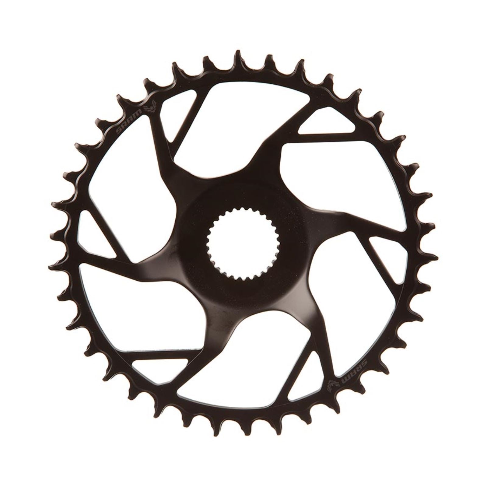SRAM Eagle T-Type E-MTB Bosch  Chainring  Teeth: 38  Speed: 12  BCD: Direct Mount  Aluminum - Black [MPN: 11.6218.058.001]_1389596