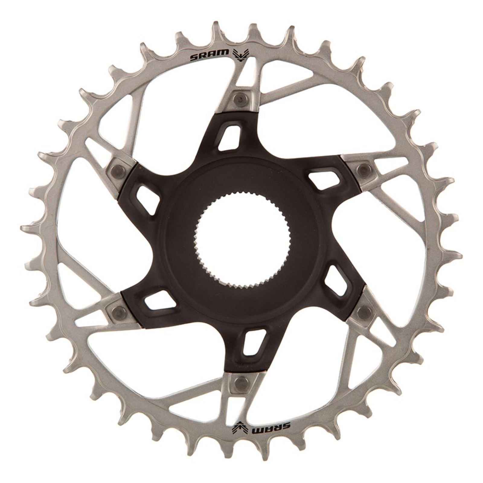 SRAM Chainring Teeth: 36 Speed: 12 - Aluminum/Steel - Black [MPN: 11.6218.061.001]_1375251