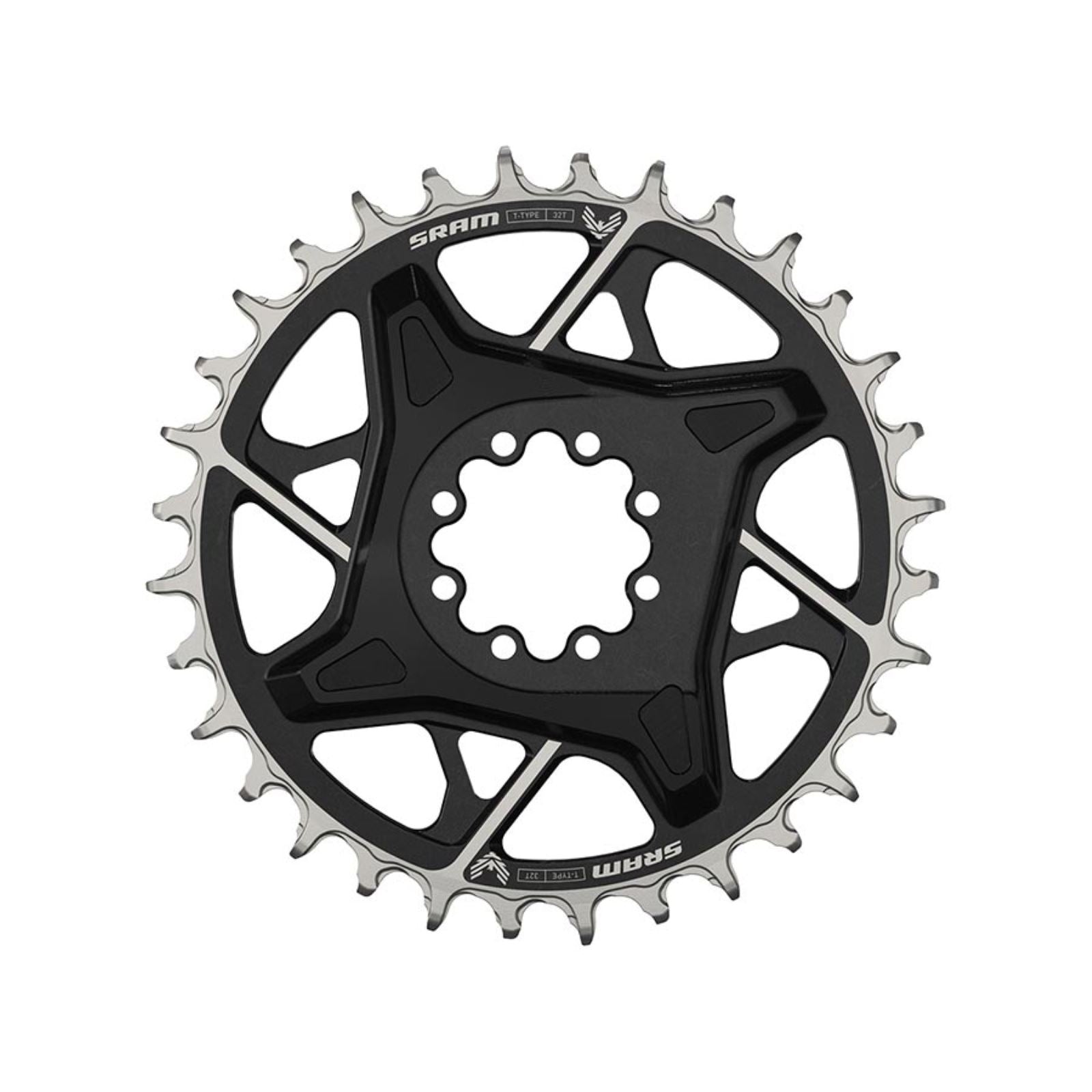 SRAM Eagle T-Type DM X0 3mm Offset Chainring - Teeth: 32 - Black [MPN: 11.6218.054.004]_1161973