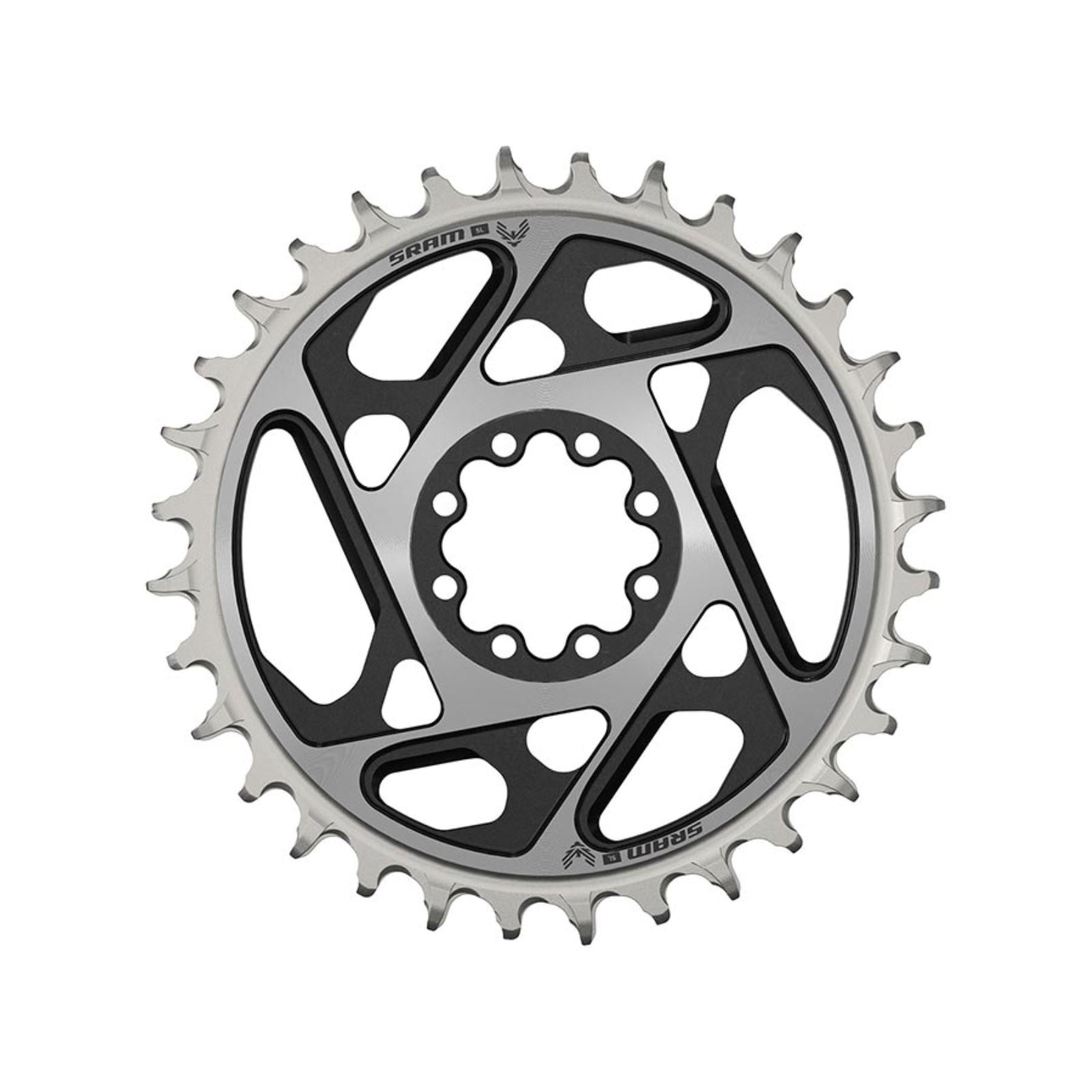 SRAM Eagle T-Type DM XX SL 0mm Offset Chainring Teeth: 32 - Al Black [MPN: 11.6218.054.010]_1161979