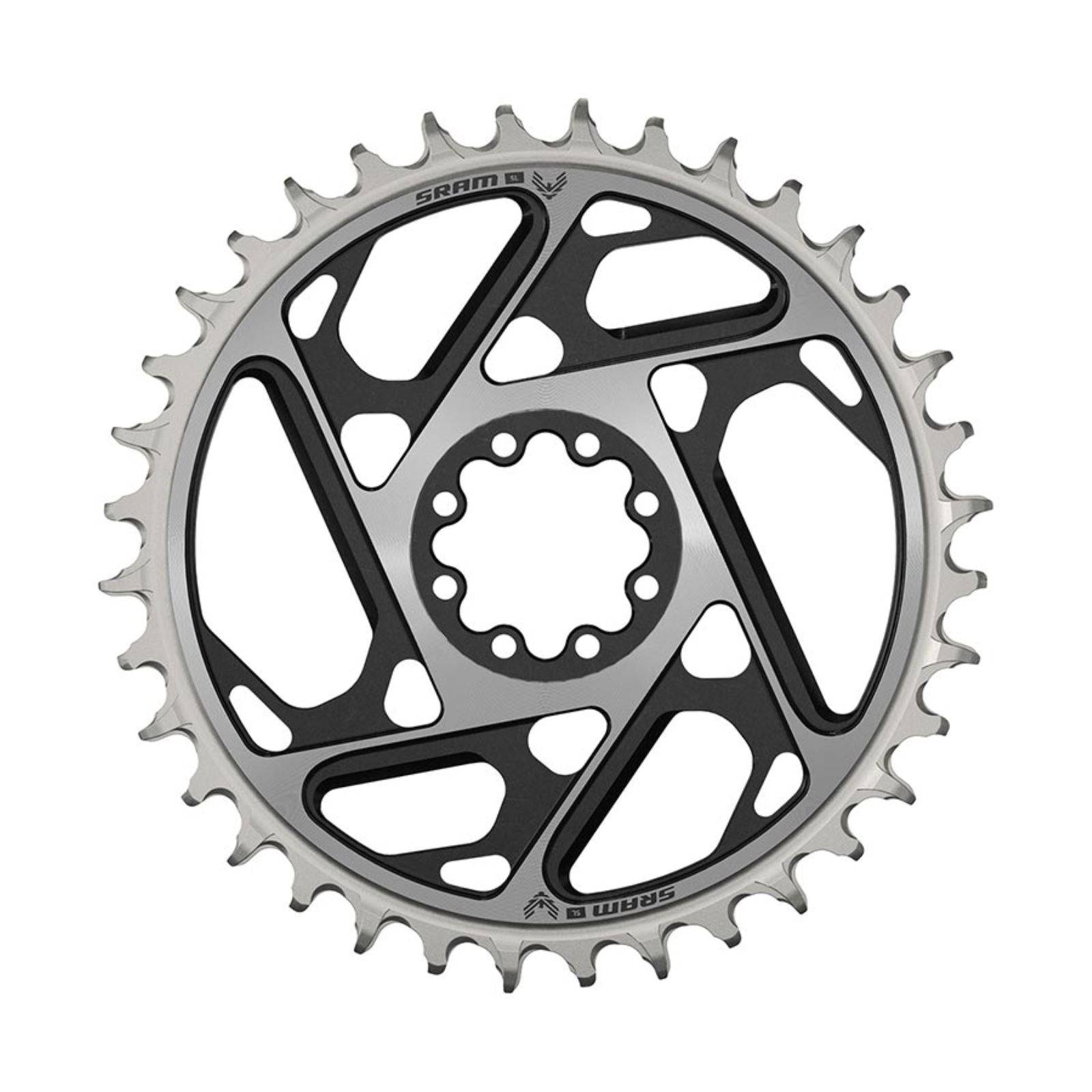 SRAM Eagle T-Type DM XX SL 0mm Offset Chainring Teeth: 36 - Al Black [MPN: 11.6218.054.012]_1161981