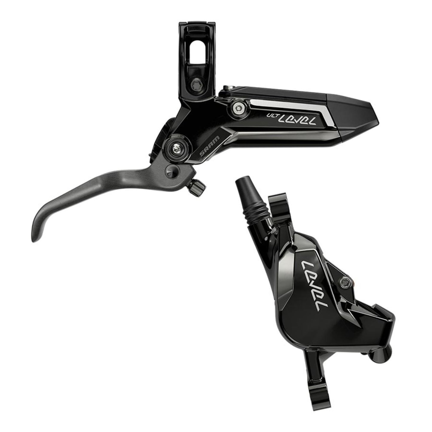 SRAM Level Ultimate Stealth Disc Brake and Lever - Front - Post Mount [MPN: 00.5018.196.000]_1162043